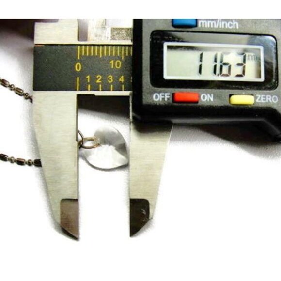 9 + 2.25" Bracelet Sterling Silver 925 Necklace Ankle Heart Vintage - Picture 7 of 8